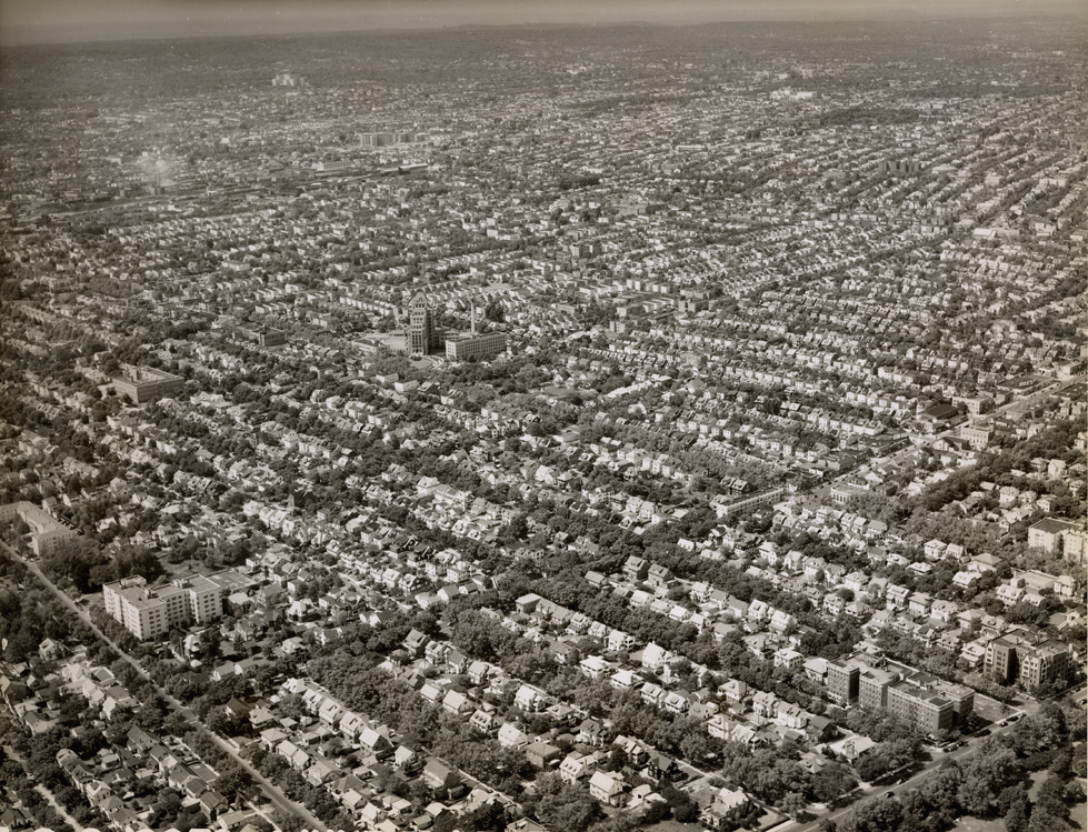 Beth Israel Hospital is in the center
